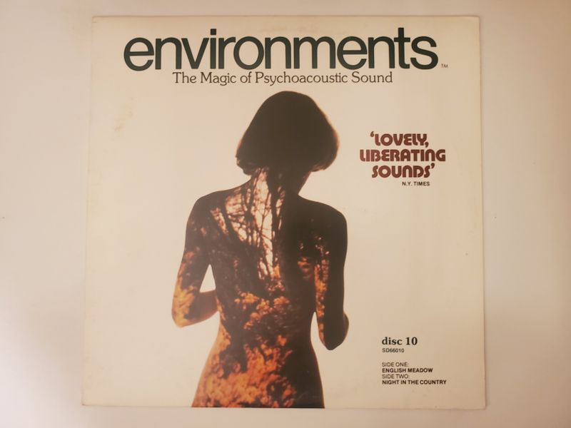 Irv Teibel environments (The Magic of Psychoacoustic Sound) Disc 10: English Meadow / Night In The Country vinyl record